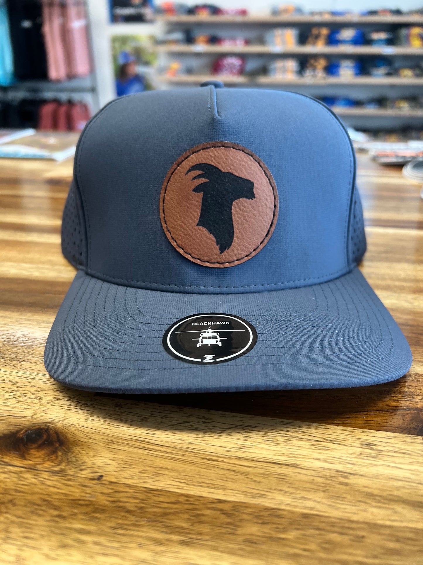 Goat Blackhawk Hat (Blue)