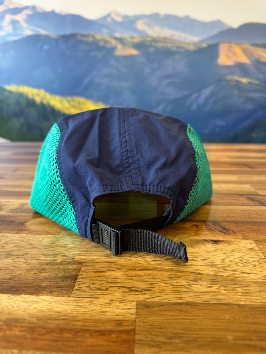 5-panel Multicolor Mesh Camper Hats - Goat (Timpanogos)