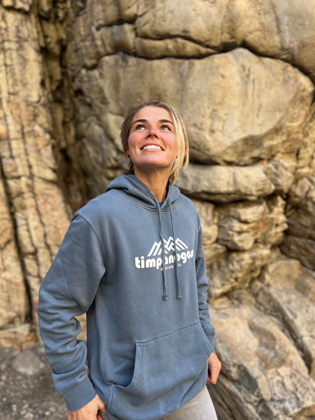 Timpanogos Hiking Co. (official) - Vintage Mountain Blend Hoodie