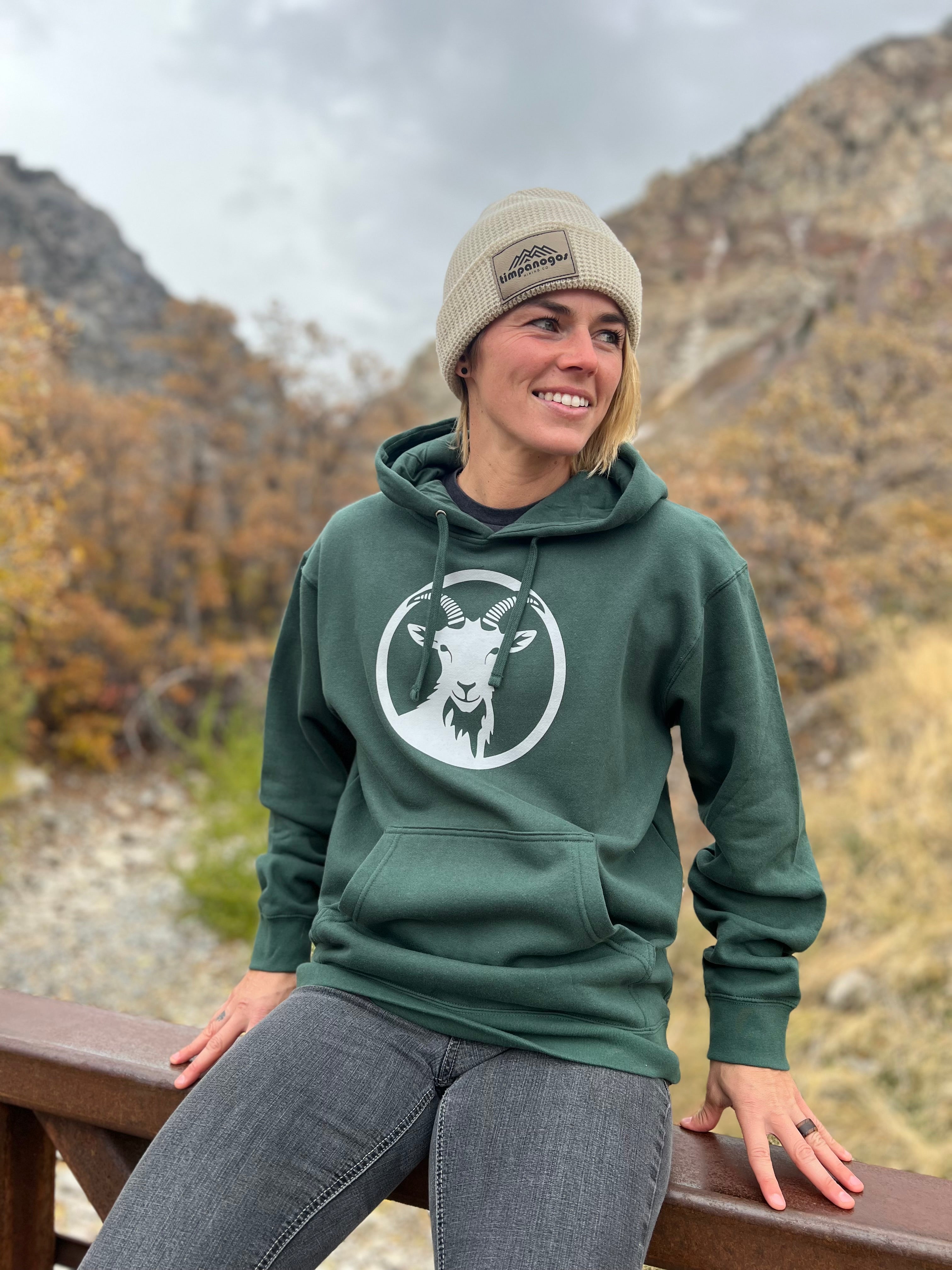 Goat Energy - Mountain Blend Hoodie – Timpanogos Hiking Co.