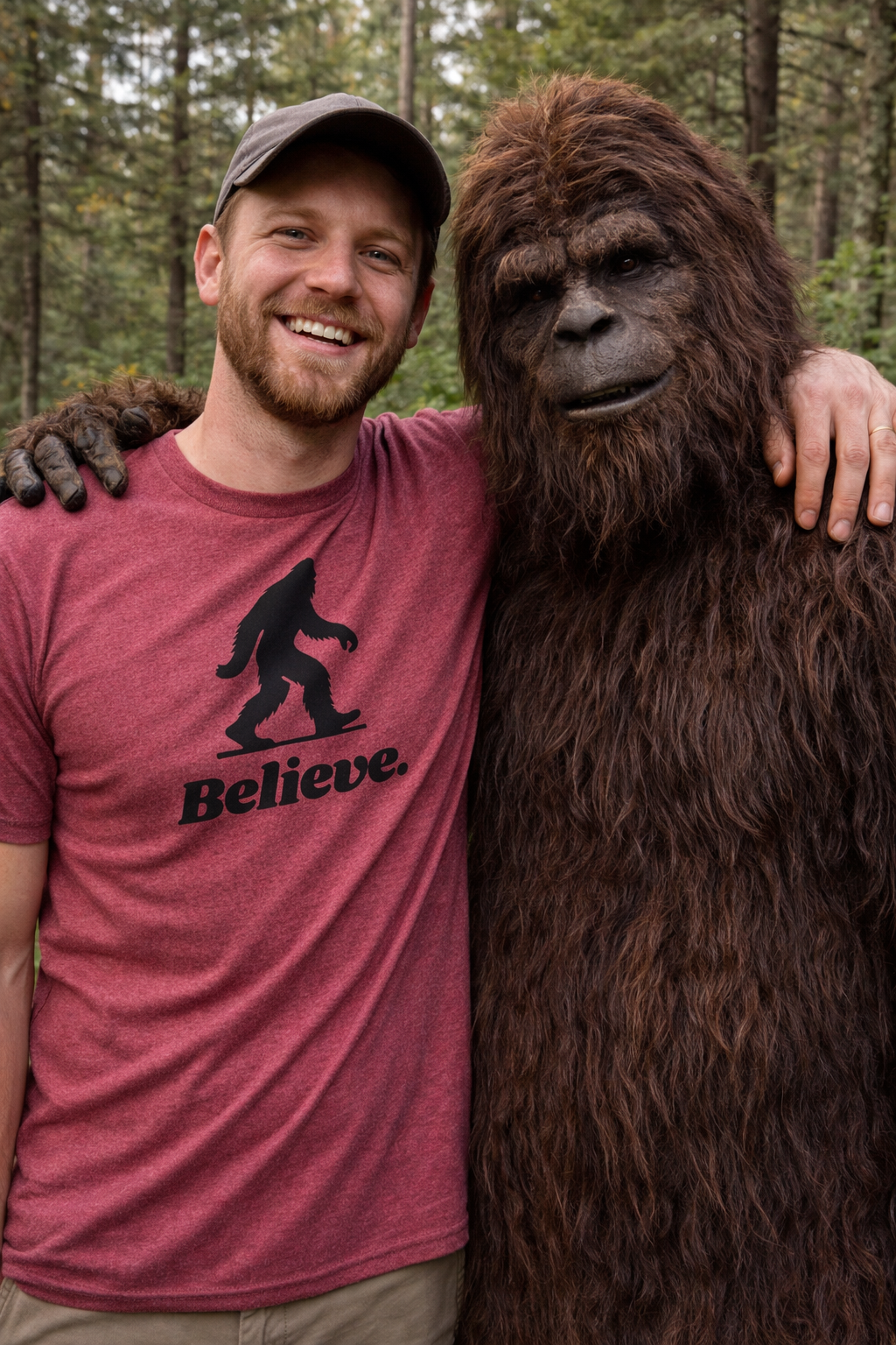 Believe (Bigfoot) - Premium Graphic Tee