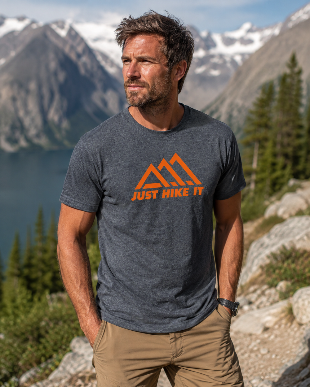 Just Hike It - Premium Graphic Tee