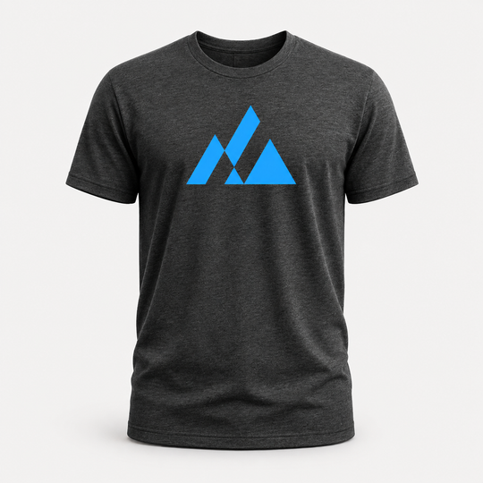 Elevation (electric blue) - Premium Graphic Tee