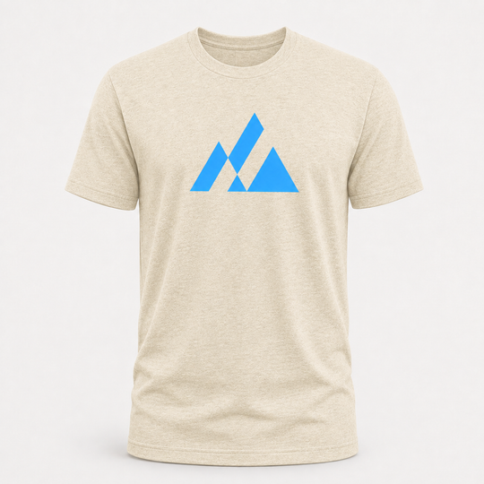 Elevation (electric blue) - Premium Graphic Tee