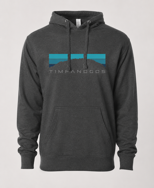 Retro Mountain Classic (Cool) - Mountain Blend Hoodie