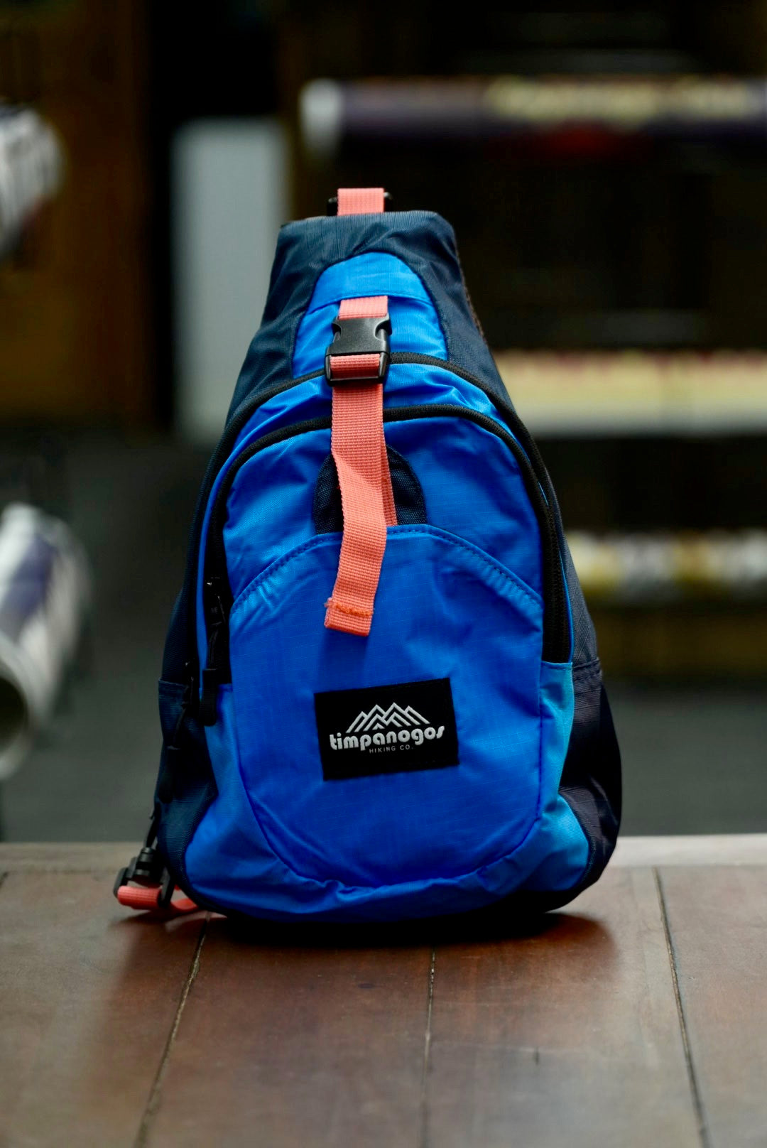 patagonia sling bags light blue and dark blue Timpanogos Crossbody Sling Bag 4L (Timp/Glacier Blue)