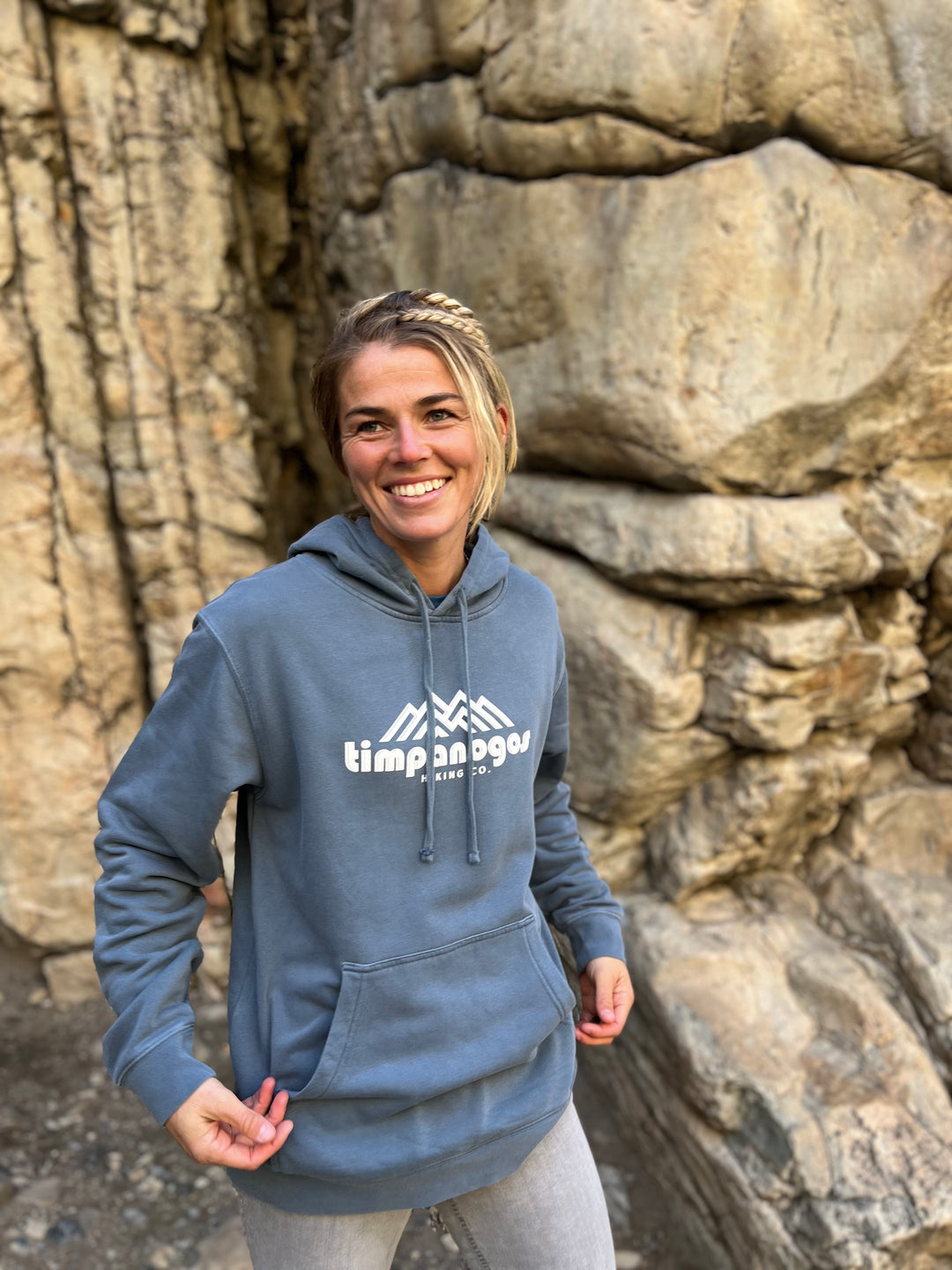 Timpanogos Hiking Co. (official) - Vintage Mountain Blend Hoodie