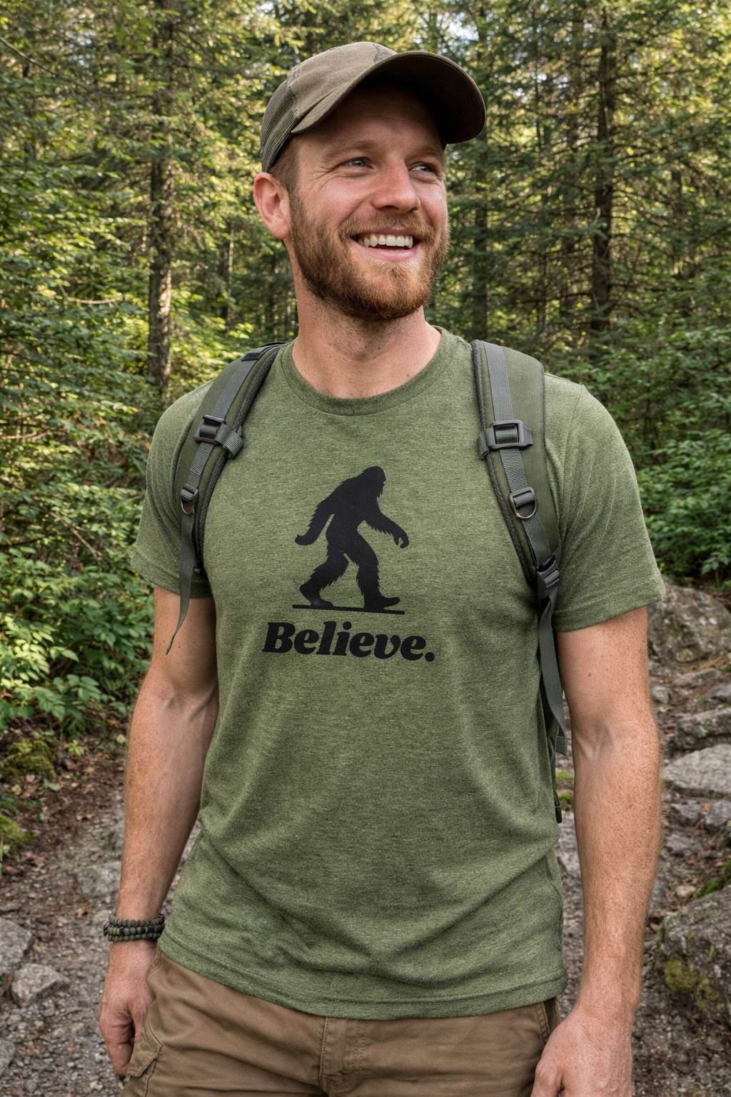 Believe (Bigfoot) - Premium Graphic Tee