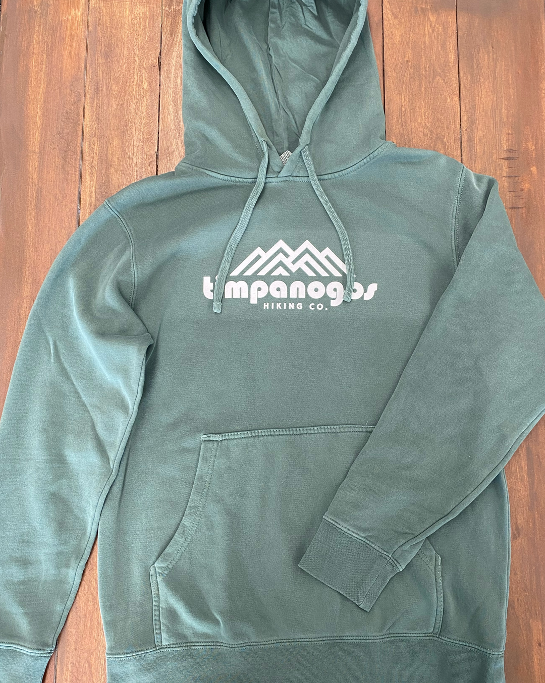 Timpanogos Hiking Co. (official) - Vintage Mountain Blend Hoodie (Alpine Green)