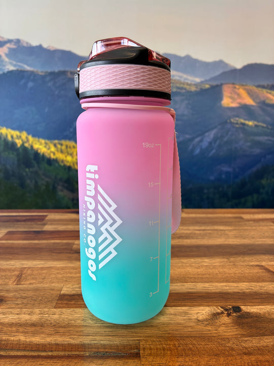 Timpanogos Hiking Co. Motivational Water Bottle (Cruel Summer)
