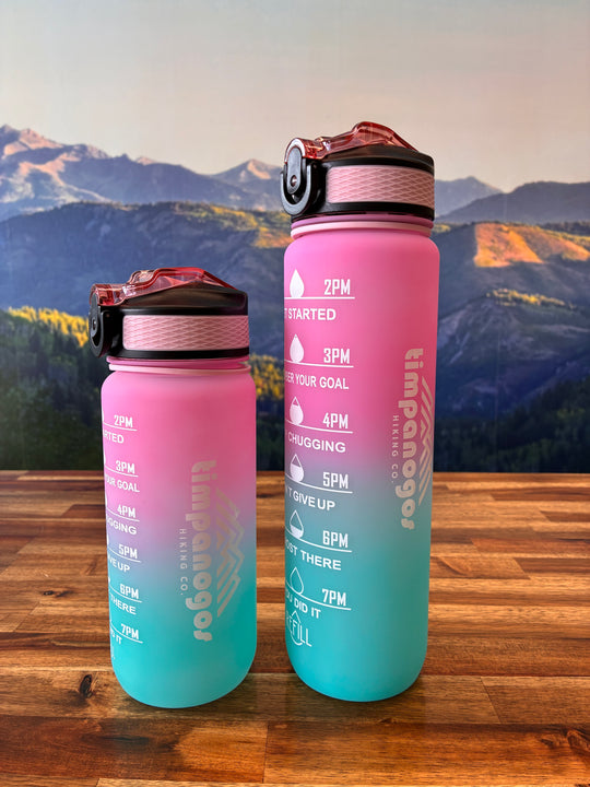 Timpanogos Hiking Co. Motivational Water Bottle (Cruel Summer)
