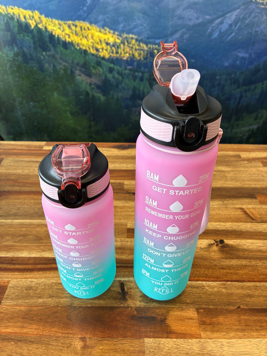 Timpanogos Hiking Co. Motivational Water Bottle (Cruel Summer)
