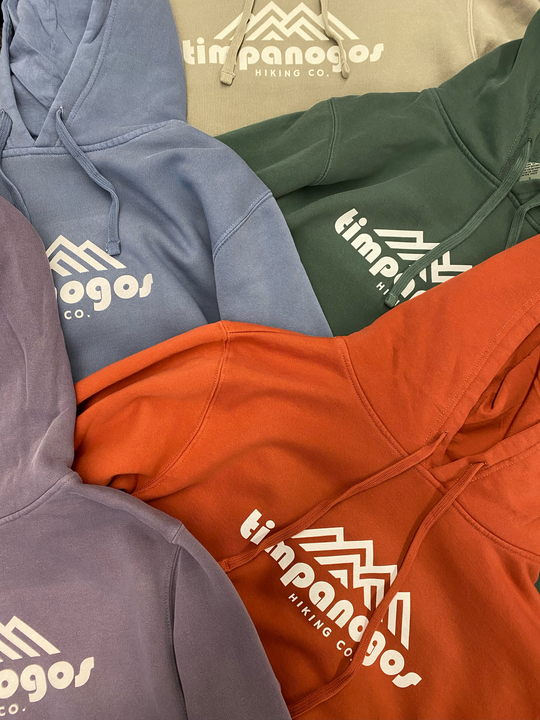 Timpanogos Hiking Co. (official) - Vintage Mountain Blend Hoodie (Red Rock)