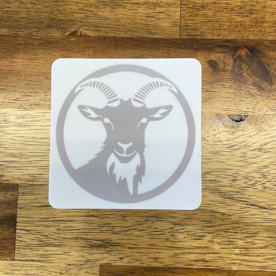 Goat Energy - Custom Die Cut Sticker (3 x 3)