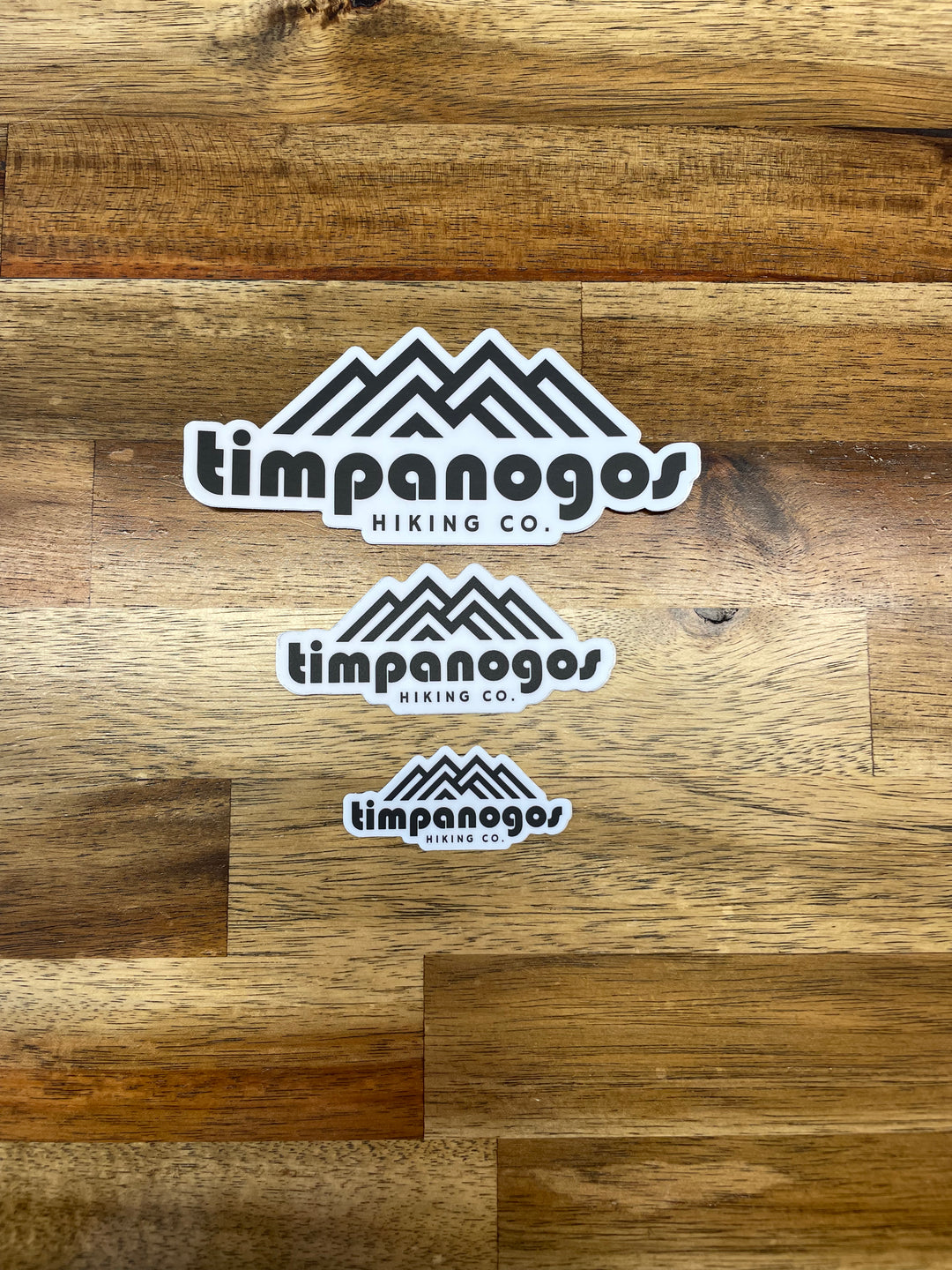 Timpanogos Hiking Co. - Custom Die Cut Sticker (3x3)