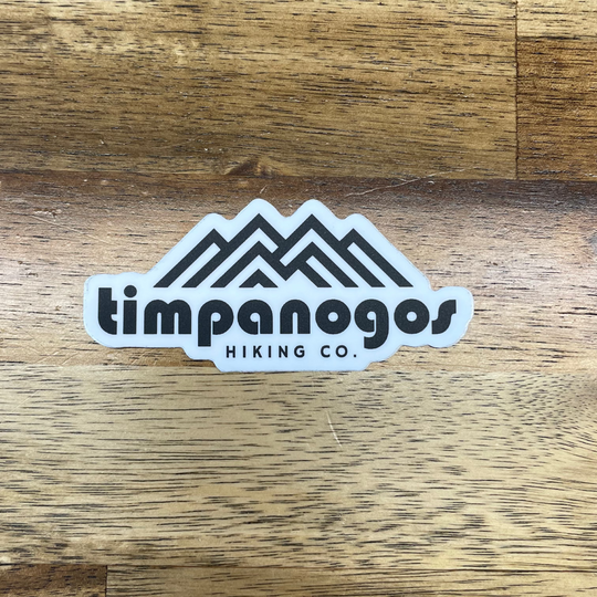 Timpanogos Hiking Co. - Custom Die Cut Sticker (3x3)