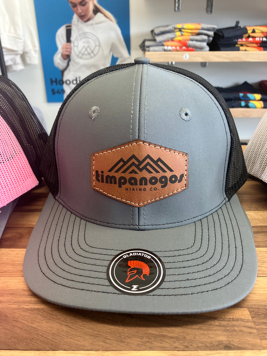 Timpanogos Hiking Co. Gladiator Hat (Black & Grey)
