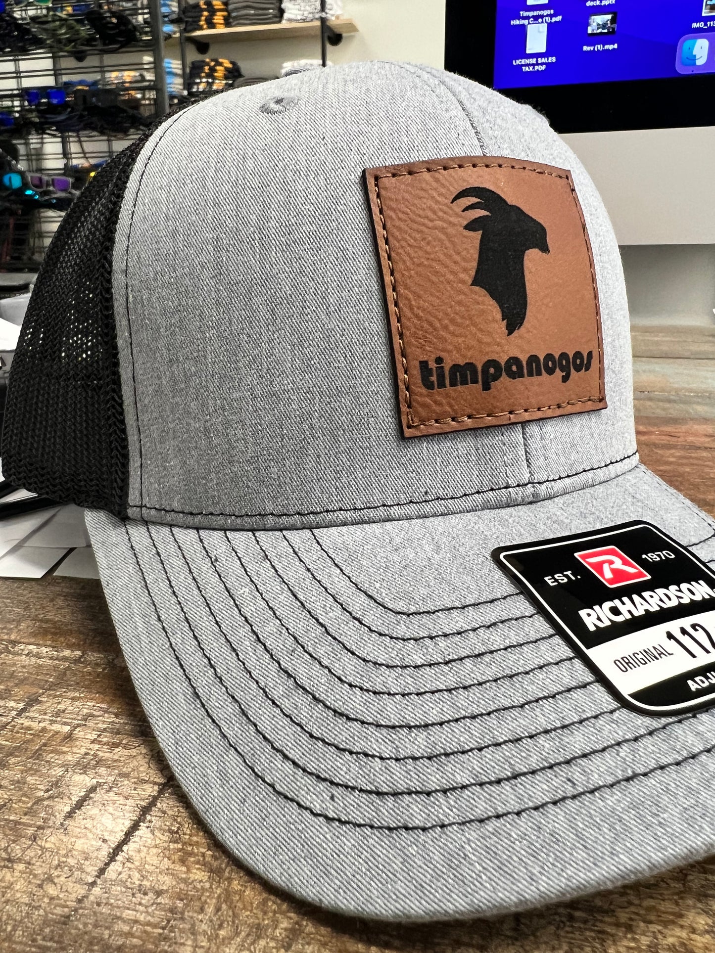 Timpanogos Goat Richardson 112 Hat (Grey/Black)