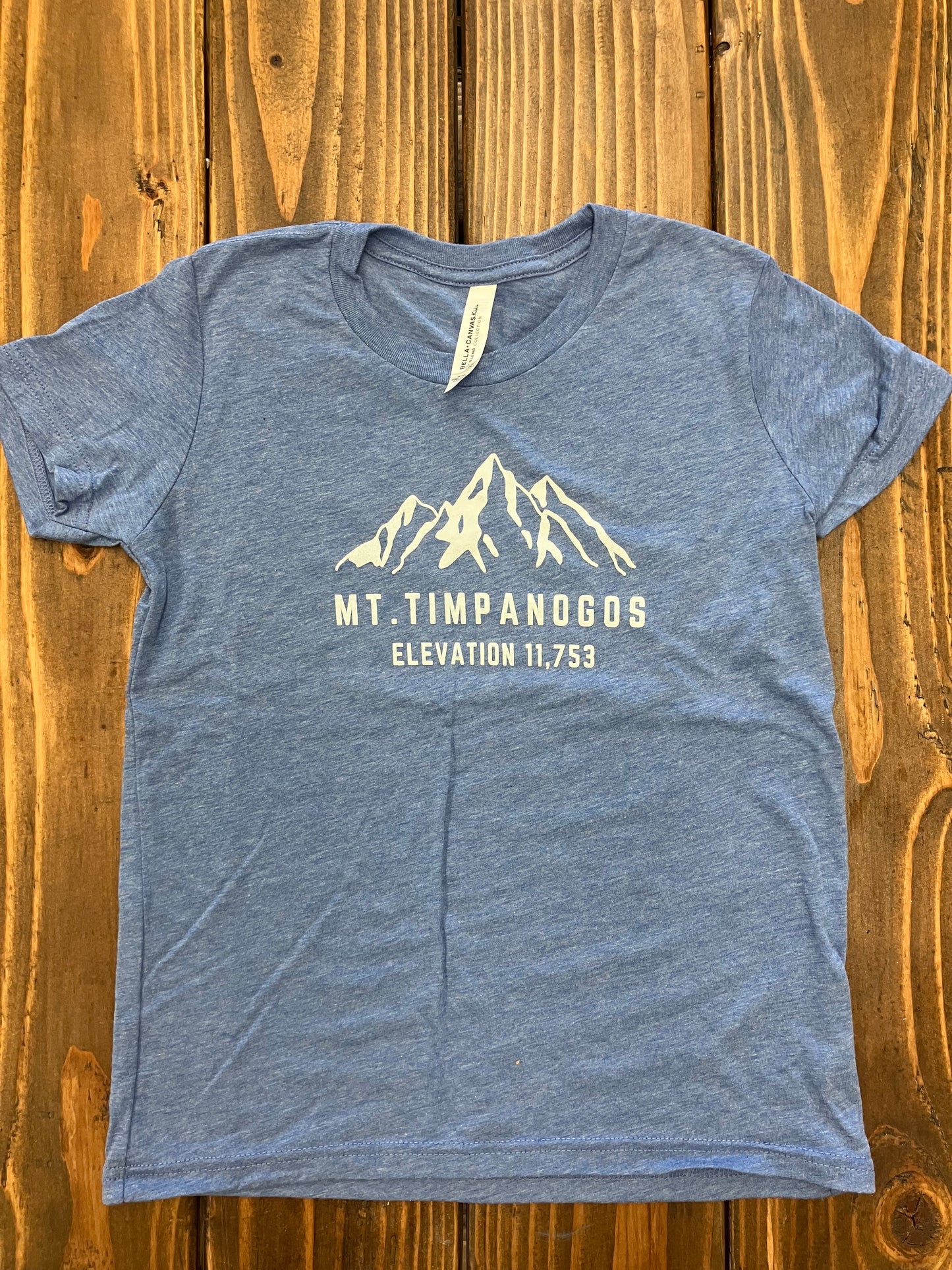 Mt. Timpanogos - Kids' Tri-Blend T-Shirt