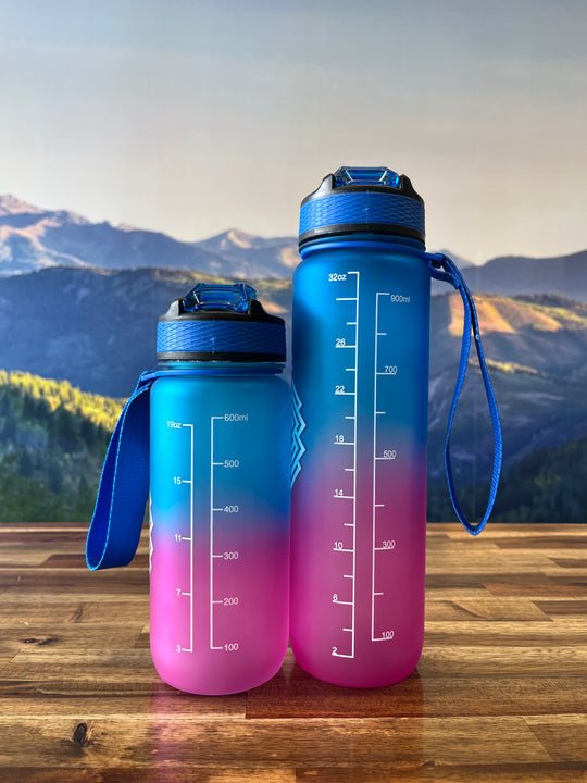 Timpanogos Hiking Co. Motivational Water Bottle (San Junipero)