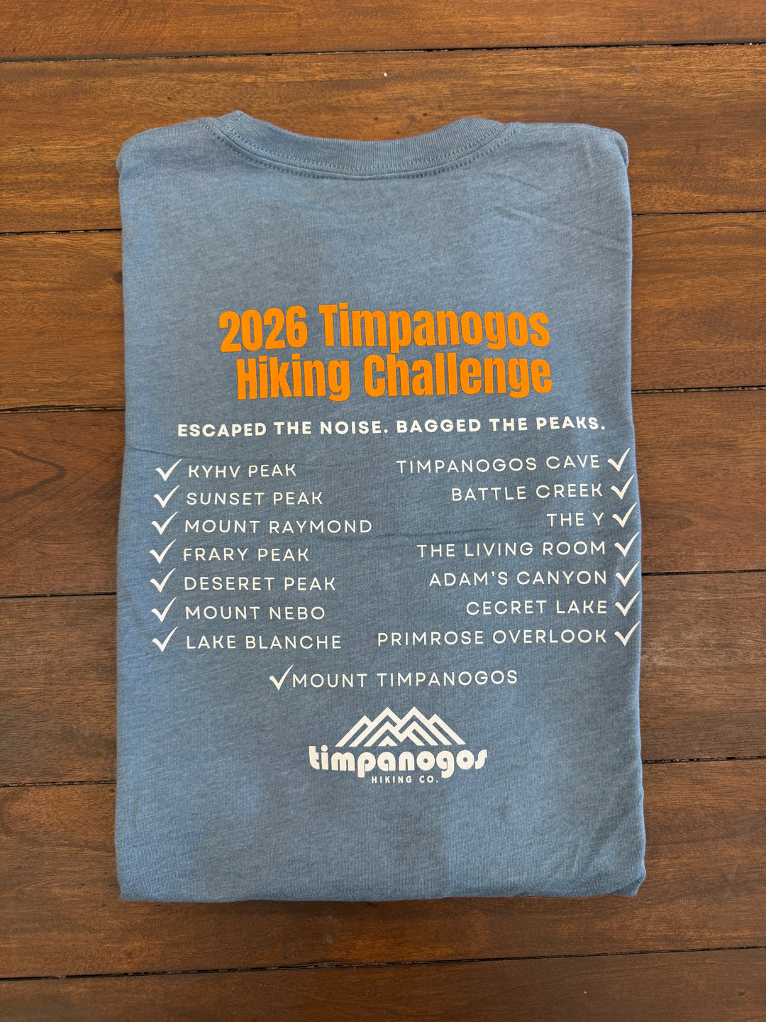 Timpanogos Hiking Challenge 2026 - Premium Graphic Tee