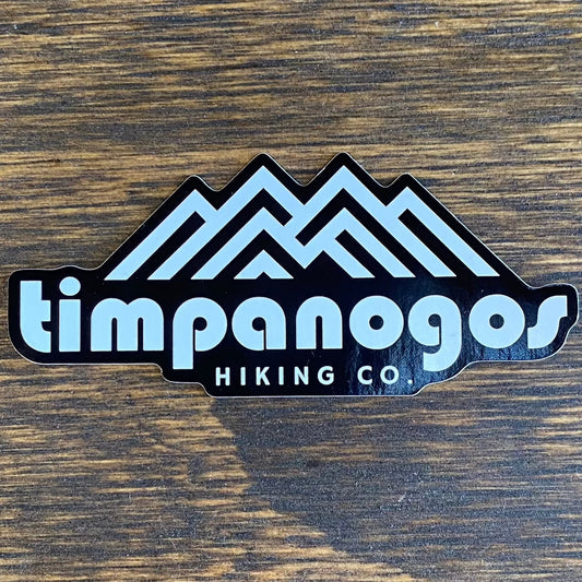 timpanogos hiking custom die cut sticker