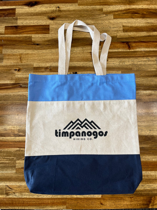 Timpanogos Hiking Co. Canvas Tri-Color Tote