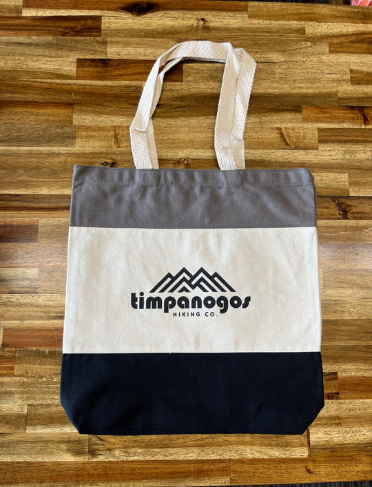 Timpanogos Hiking Co. Canvas Tri-Color Tote