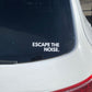 Escape the Noise Decal Sticker