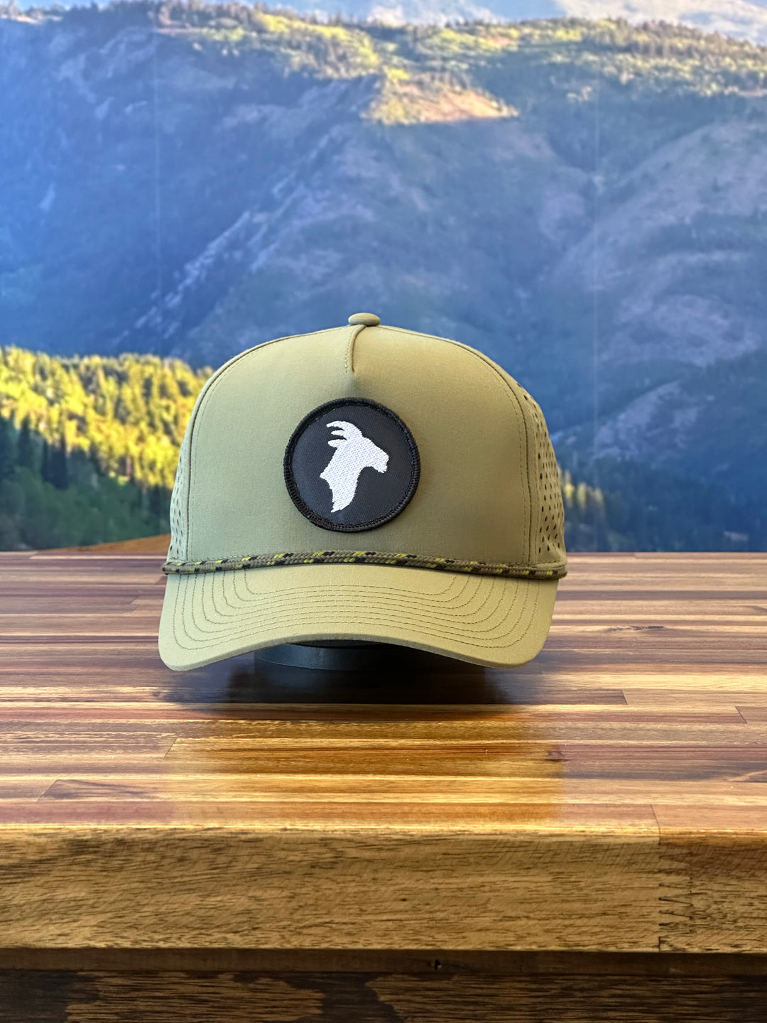 Goat - Embroidered Rope Hat – Timpanogos Hiking Co.