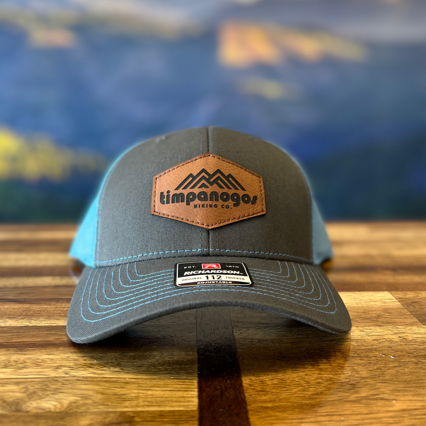 Timpanogos Hiking Co. Richardson 112 Hat (Heather Grey/PowderBlue)