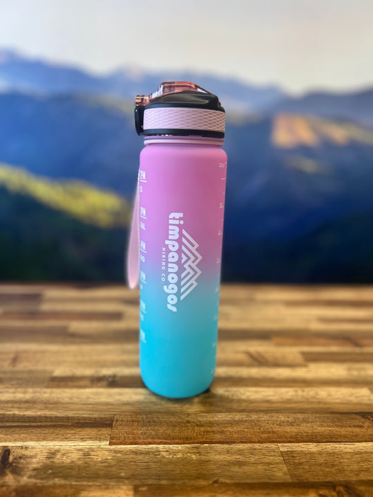 Timpanogos Hiking Co. Motivational Water Bottle (Cruel Summer)