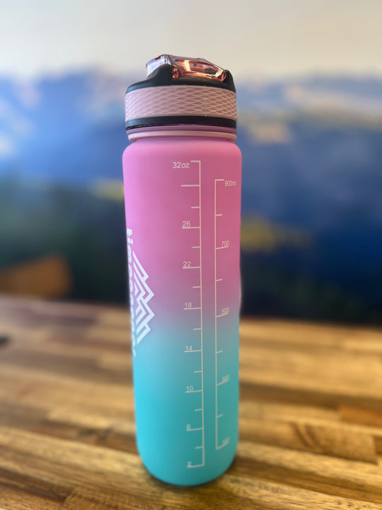 Timpanogos Hiking Co. Motivational Water Bottle (Cruel Summer)
