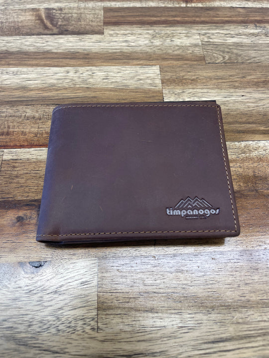 The Redford - Vintage Leather Bifold Wallet (Timpanogos Hiking Co.)