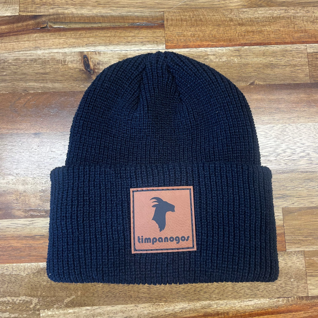 Ribbed Cuff Knit Beanie - Teeny Beanie