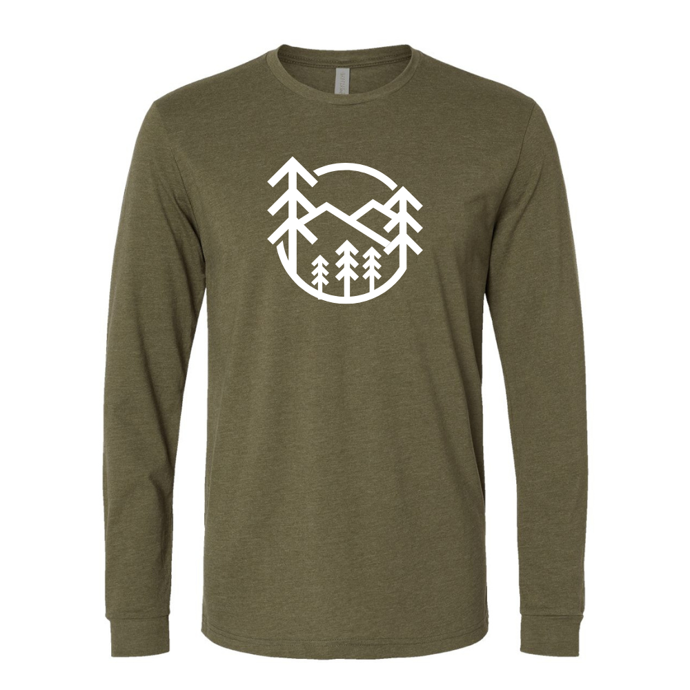 Retro Forest - Premium Long Sleeve Shirt