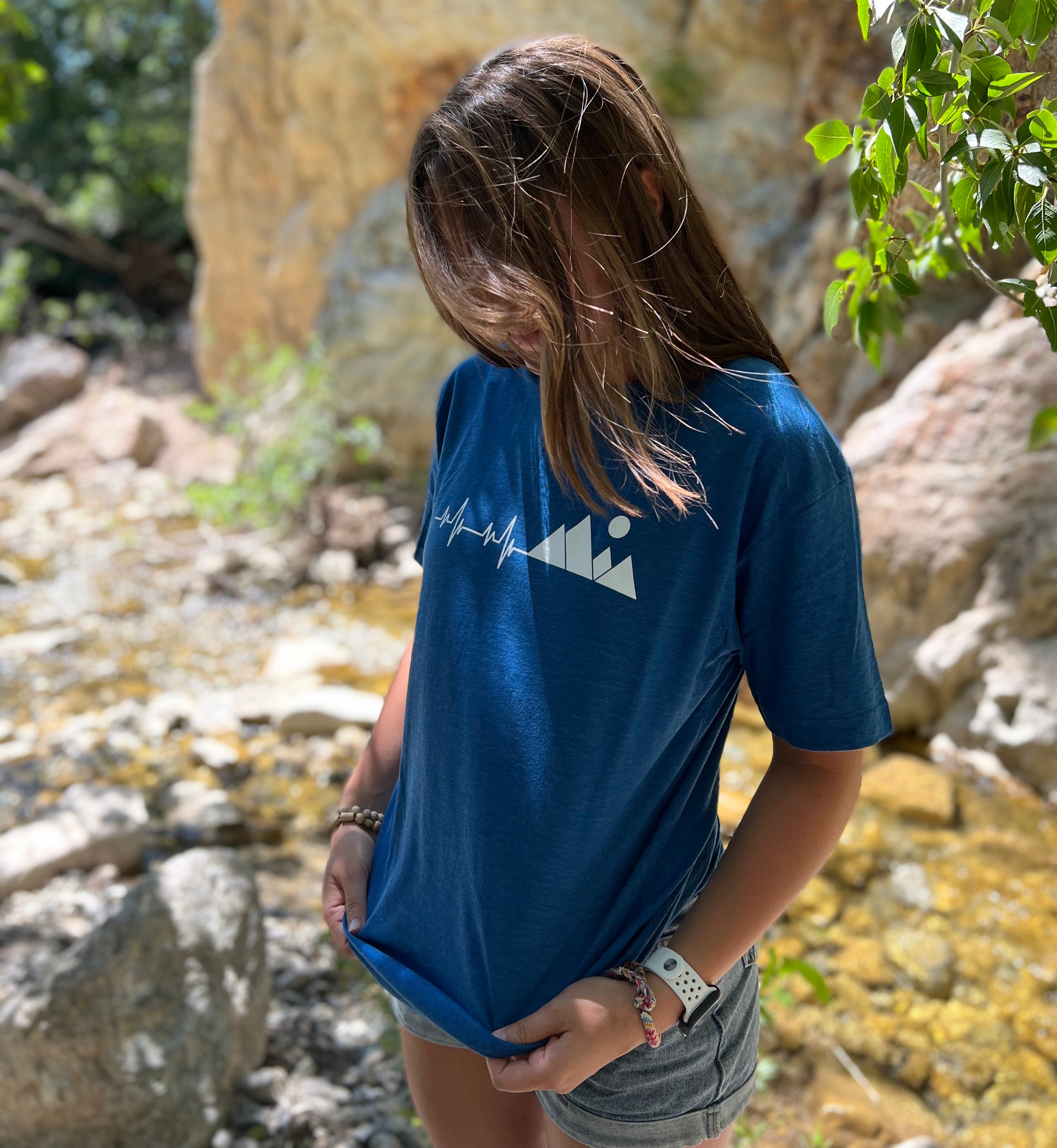 【別注】MOUNTAIN RESEARCH Party Hike Shirts Hiked It Liked It Appalachian Trail Performance Tee