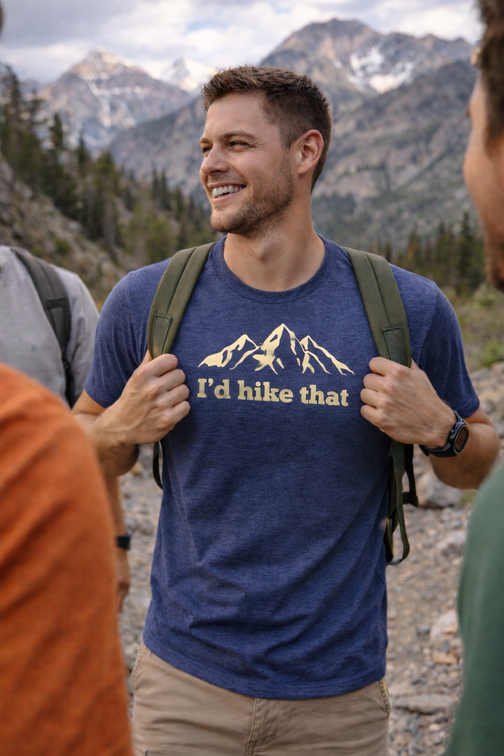 I'd Hike That - Premium Graphic Tee