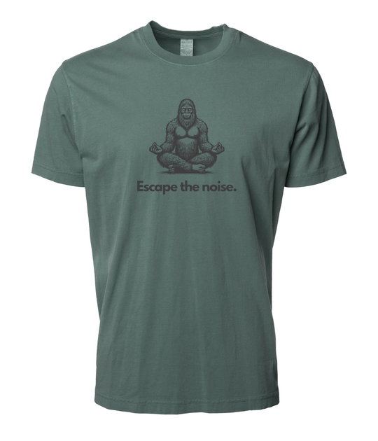 Escape the Noise (Bigfoot) - Vintage Cotton Tee