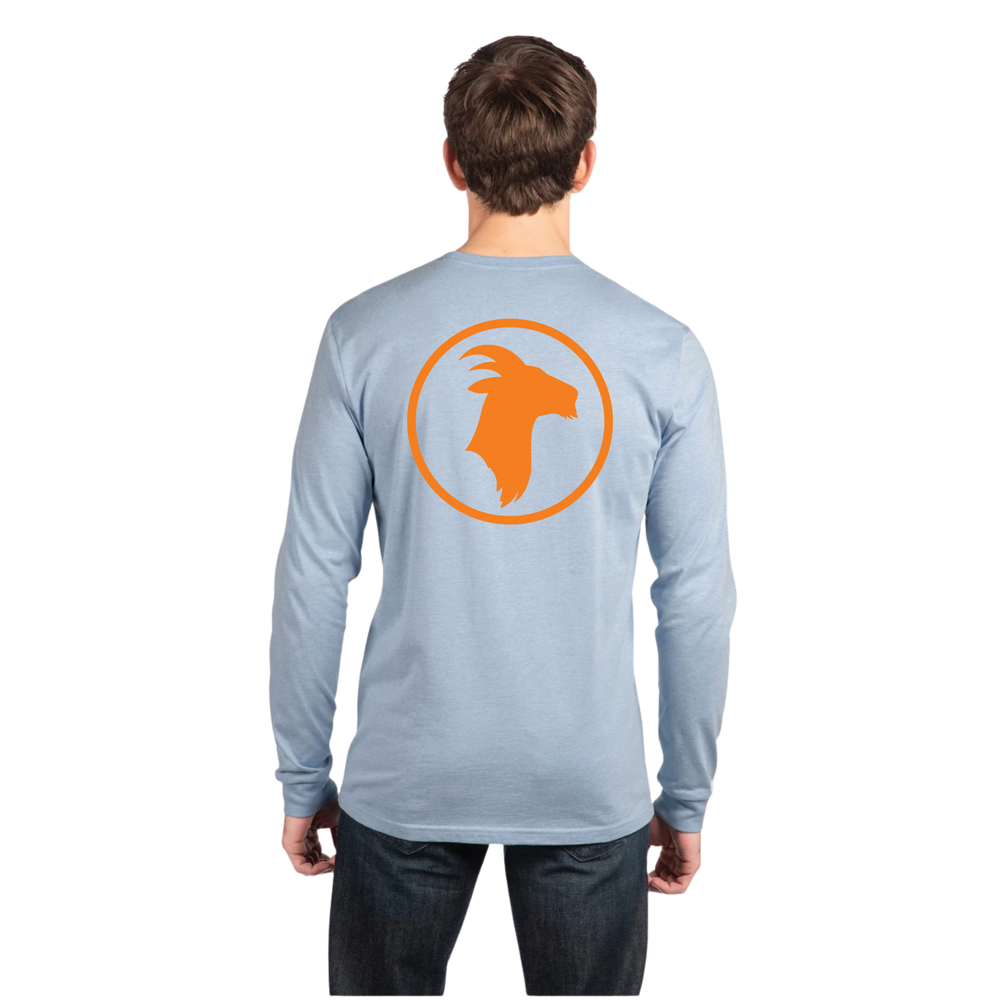 Burnt Orange Goat - Premium Long Sleeve T-Shirt