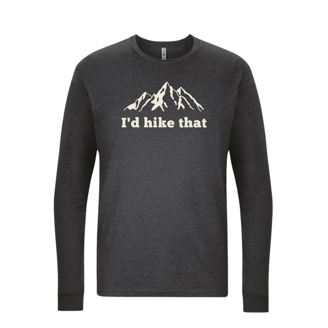 I'd Hike That Premium Long Sleeve TShirt Timpanogos Hiking Co.