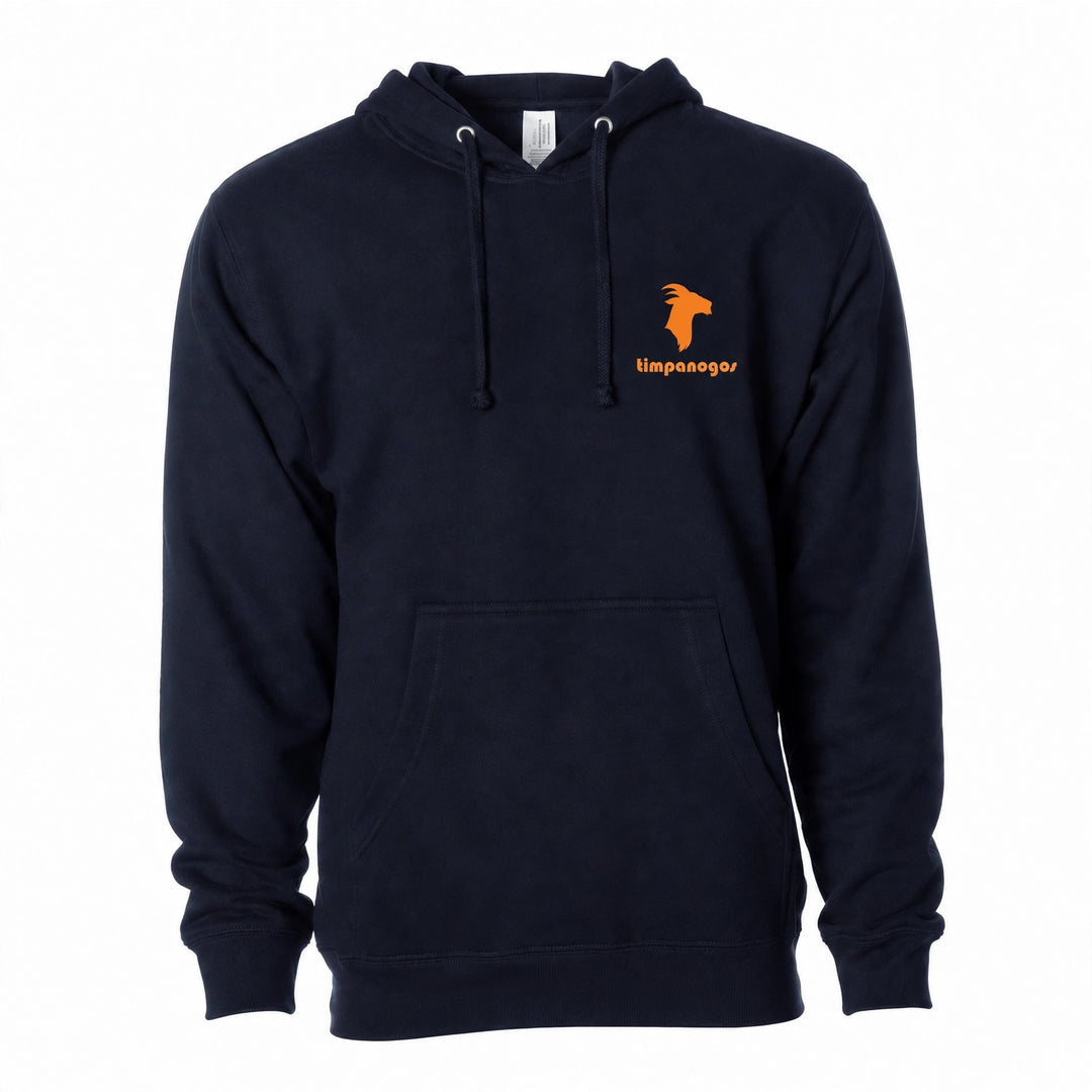 Timpanogos Goat (Burnt Orange Corner Pocket) - Mountain Blend Hoodie