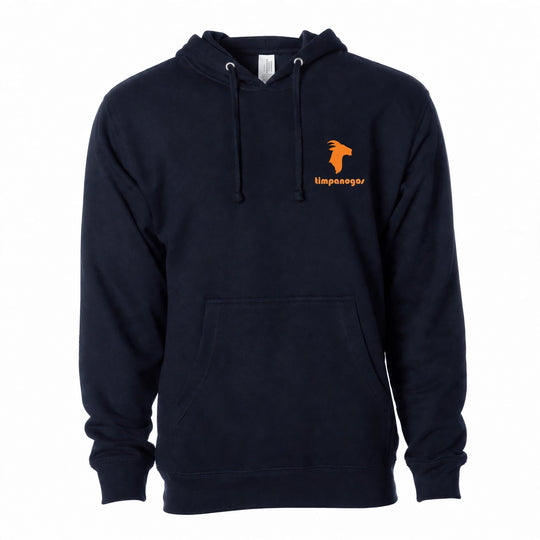 Timpanogos Goat (Burnt Orange Corner Pocket) - Mountain Blend Hoodie