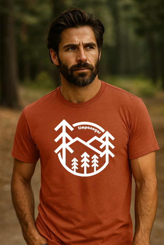Retro Forest - Premium Graphic Tee