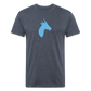 Blue Goat - Premium Graphic Tee - heather navy
