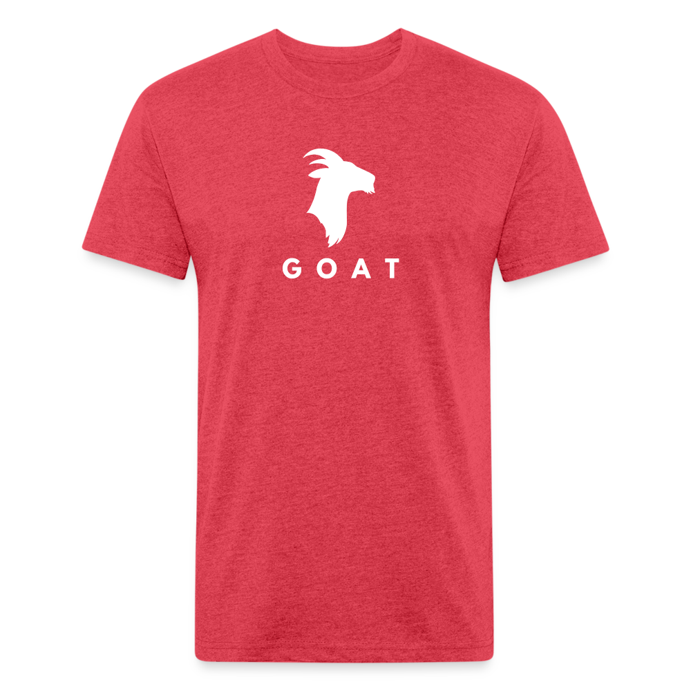 GOAT - Premium Graphic Tee - heather red