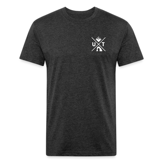 Utah X - Premium Graphic Tee - heather black