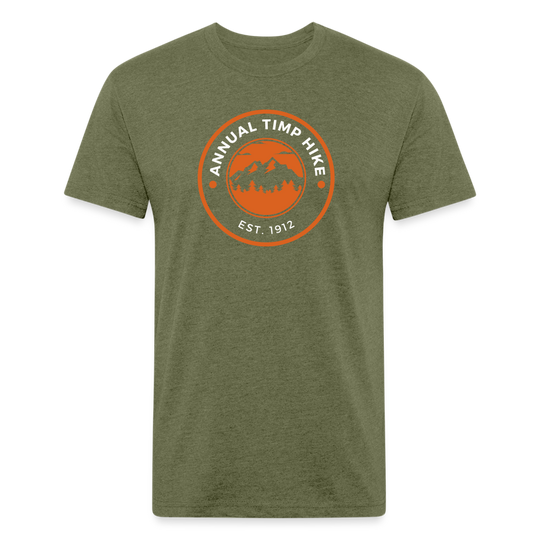 Annual Timp Hike, 1912 - Premium Graphic Tee - heather military green