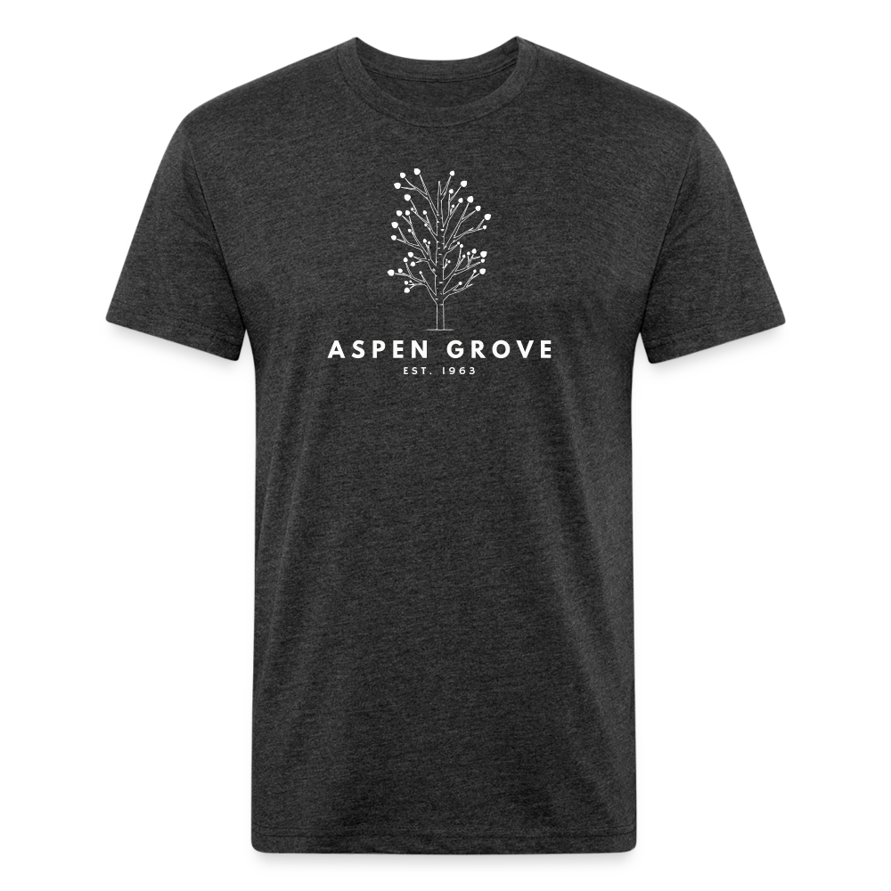 Aspen Grove - Premium Graphic Tee - heather black