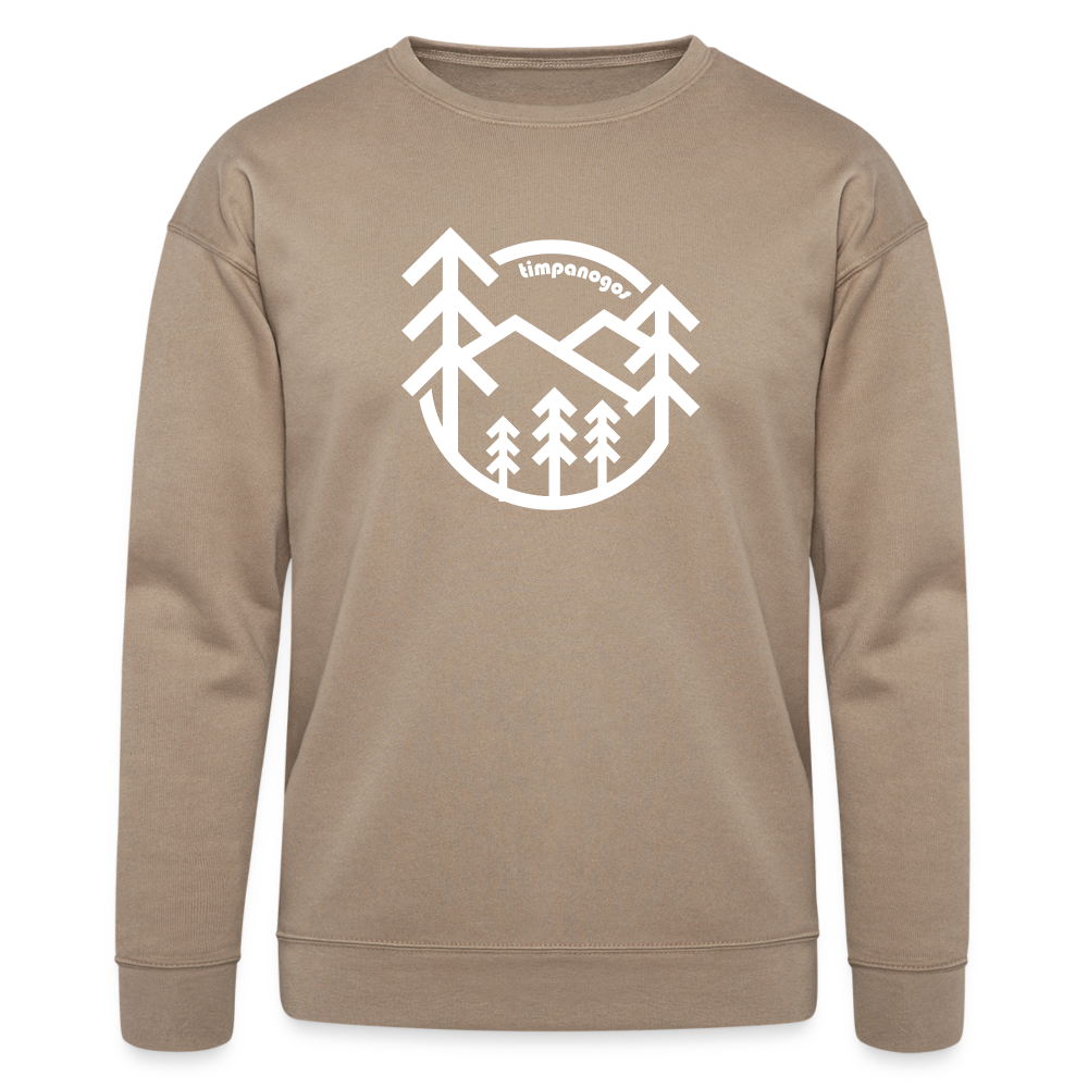 Retro Forest - Bella + Canvas Cozy Sweatshirt - tan